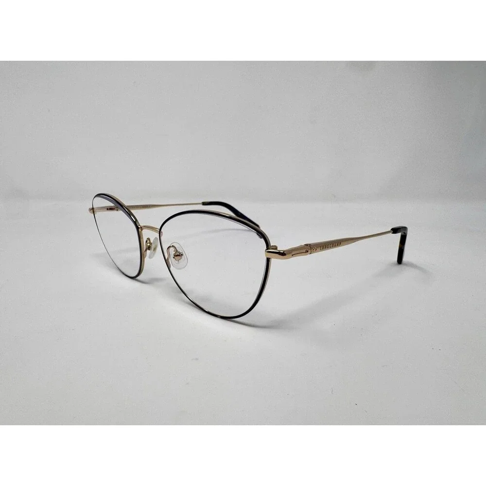 Longchamp LO2143 Eyeglass Frames Only 400 Gold Blue 53-17-140 Authentic